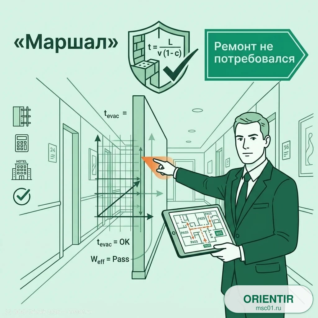 Обложка кейса: Гостиница «Маршал» Министерства обороны РФ