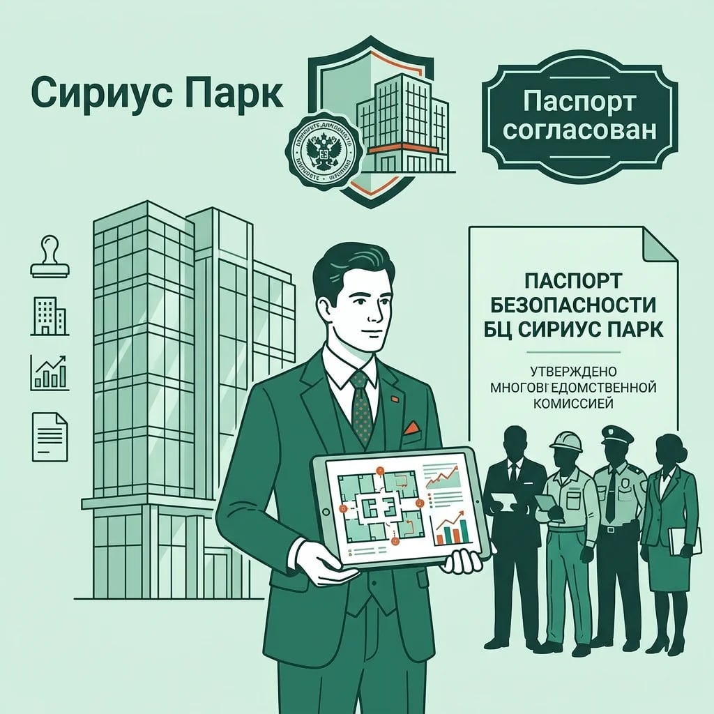 Обложка кейса: БЦ «Сириус Парк»