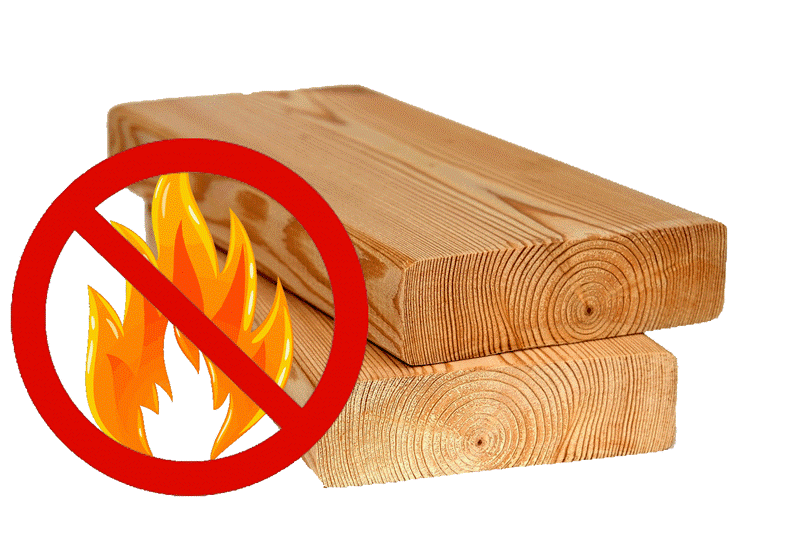 Огнезащитная обработка деревянных, металлических и других конструкций