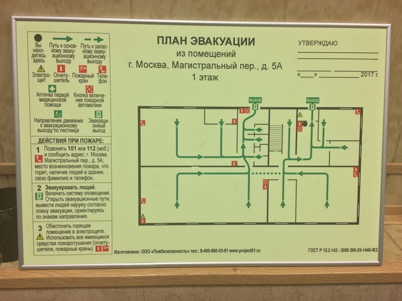 Искусство и дизайн эвакуационных знаков