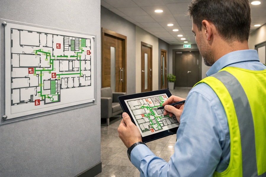 Планы эвакуации для зданий с несколькими арендаторами