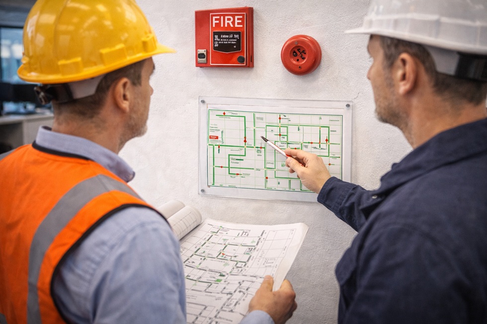 Разработка планов эвакуации для зданий со сложной планировкой