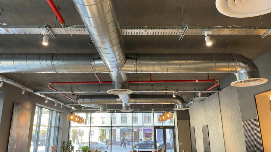 Огнезащита вентиляционных коробов в ресторанах и фудкортах