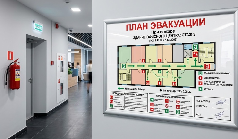 Почему одного стандартного плана эвакуации часто недостаточно?
