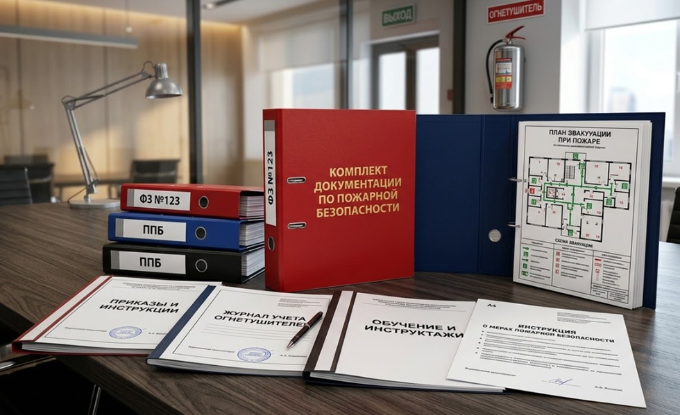 Комплект документации по пожарной безопасности