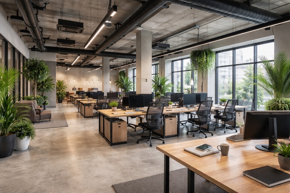 Планы эвакуации для помещения формата опенспейс